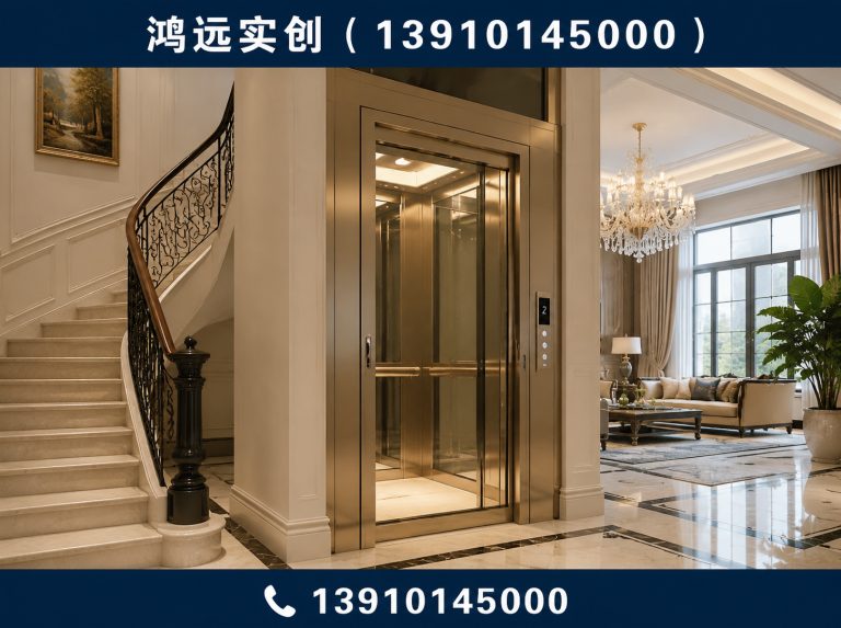 房山区曳引电梯展示图